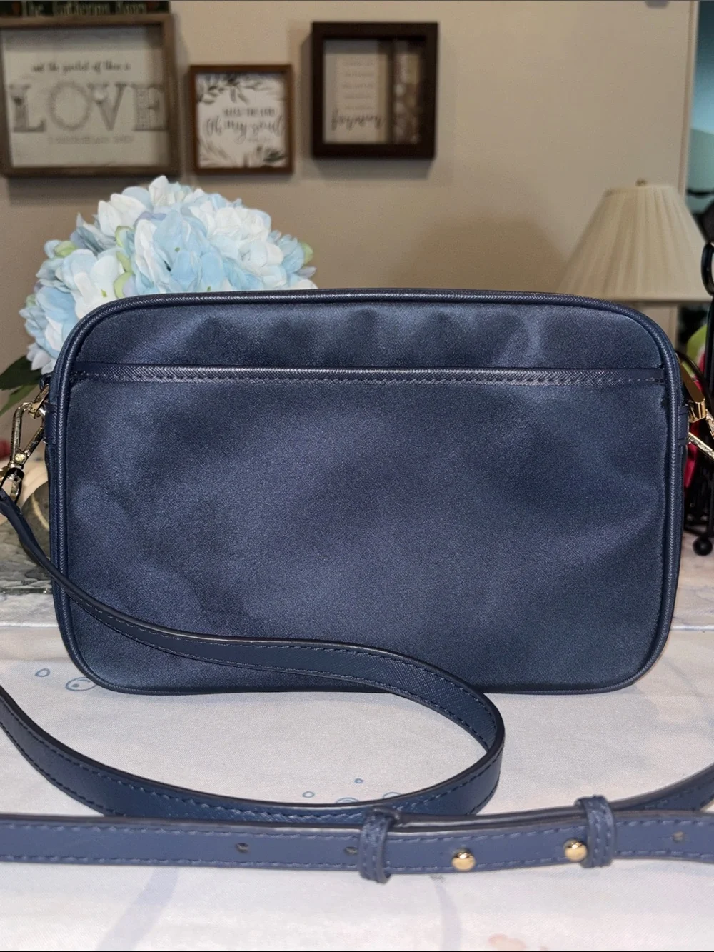 Michael Kors Jet Set Charm East/West Crossbody Navy